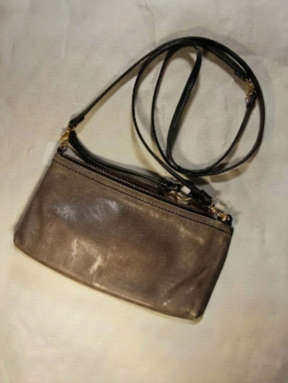 HOBO Darcy Polished Leather Crossbody